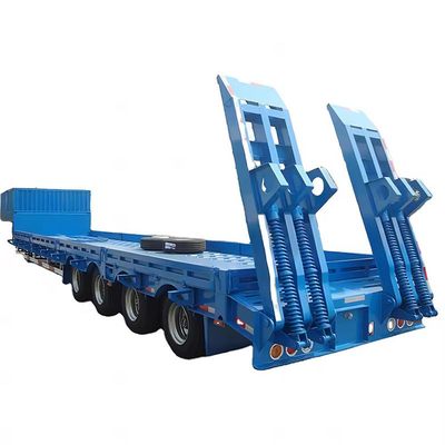 13t Axle 40FT Container Flatbed Semi Trailer Tandem Customized Trailer with 12 Tires