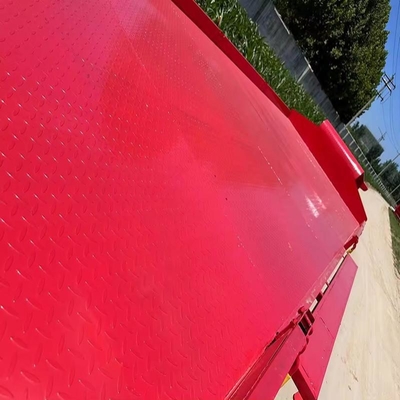 Self-dumping Low Bed Trailer with 120t Loading Capacity and Self-dumping Function