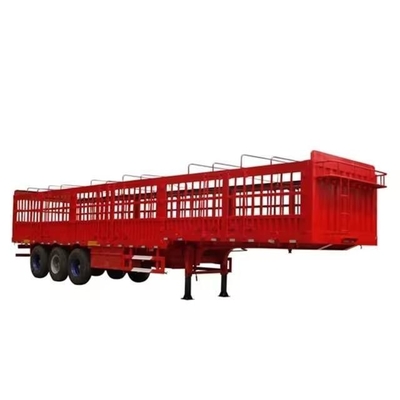 Steel Aluminum Legs and Customization 3 Axis Fence Trailer for Transporting Livestock