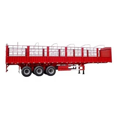 40 Tons Bulk Cargo Transport Semi-Trailer with High Hurdle and ABS Anti-lock Braking