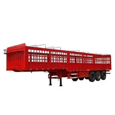 40 Tons Bulk Cargo Transport Semi-Trailer with High Hurdle and ABS Anti-lock Braking