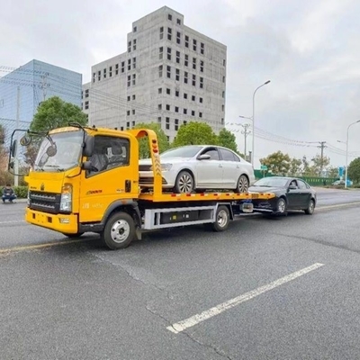 3-6 Ton Flatbed Recovery Truck Tow Trucks Wreckers 5995*2300*2400 with Customization