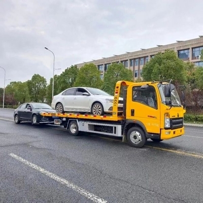 4*2 Driving Type 5 Ton Flatbed Board Wrecker Tow Truck Self Loader Flat Bed Recovery Truck