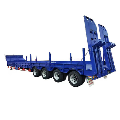 2.3 Axle Number Trailing Arm Type Lowbed Trailer for Heavy Duty Excavator Transport