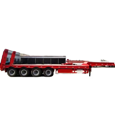 2.3 Axle Number Trailing Arm Type Lowbed Trailer for Heavy Duty Excavator Transport