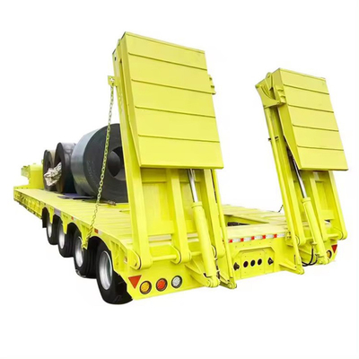 Direct 3 Axles 40FT 60FT Container Chassis Flat Bed Semi Trailer with 12r22.5 Tires
