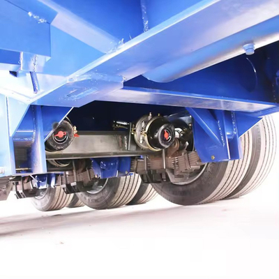 1 Year After-sales Service 3 Axles 50t Lowbed Lowboy Low Flatbed Loader Drop Deck Trailer