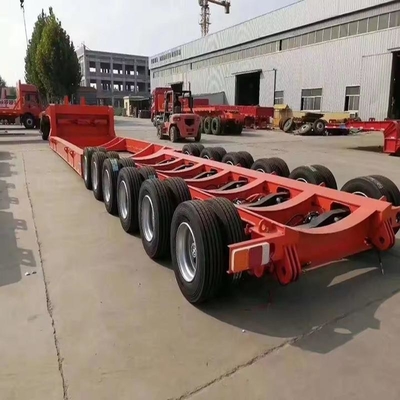 2 Axles 20FT 40FT Container Frame Skeletal Truck Semi Trailer Chassis for Transport