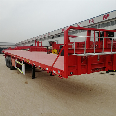 3 Axles 80ton Lifting Tipping Dump Tipper Semi Truck Trailer Heavy Load Capacity