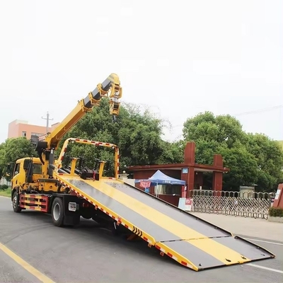 5 Ton Flatbed Trailer Wrecker Truck for Heavy Duty Towing Demands