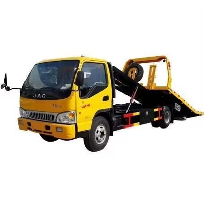 Dongfeng 8 10 Ton Towing Weight Euro III IV V Diesel 21m 5 Ton Winch Recovery Flatbed Tow Truck