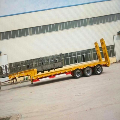 100 Ton 4 Axles Container Cargo 6m 12m Super Link Semi Trailer for Your Transportation