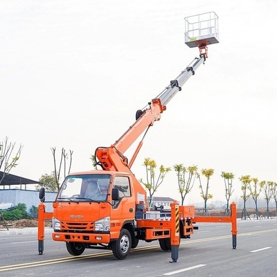 Truck Mounted Aerial Work Vehicle with Customizable Platform and Performance