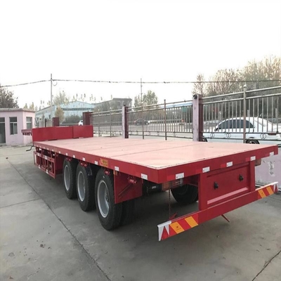 3 Year After-sales Service Heavy Duty Hydraulic 3 Axle 60 Ton Lowboy Semi Trailers