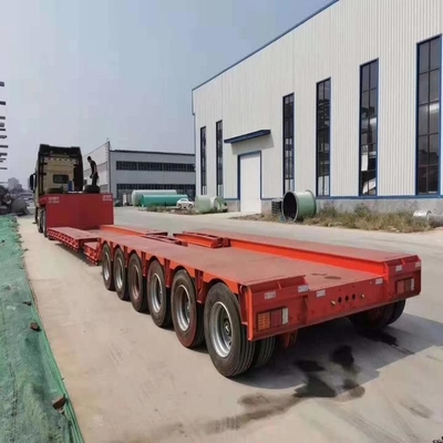 12 Tire Number 20FT 40FT 45FT Container Transport Flatbed Semi Trailer with Twist Lock