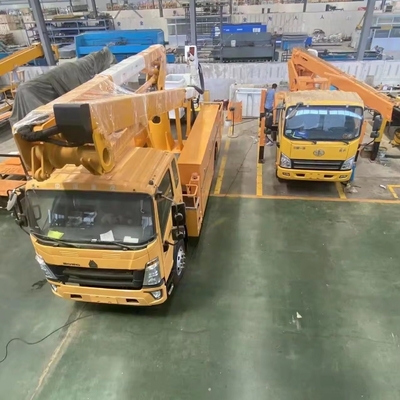 Altitude Work Vehicle with Customization and Hydraulic Telescopic Aerial Working Platform