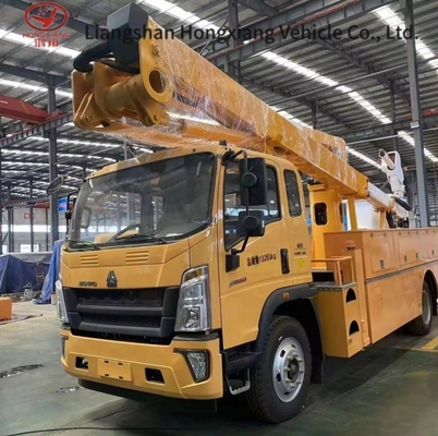 16m High Altitude Aerial Operation Lifting Platform Truck Cutoff Brake Customizable