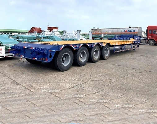 EHL9400L 4 Axle Low Chassis Low Flatbed Semi-Trailer for Light Duty Transportation