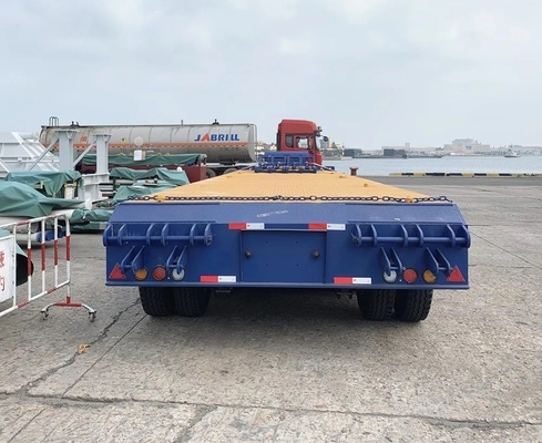EHL9400L 4 Axle Low Chassis Low Flatbed Semi-Trailer for Light Duty Transportation
