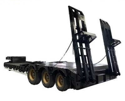 EHL9400L 4 Axle Low Chassis Low Flatbed Semi-Trailer for Light Duty Transportation