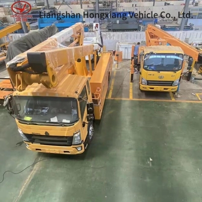 27m Electric Power Engineering Maintenance Equipment Special Vehicle with Cutoff Brake