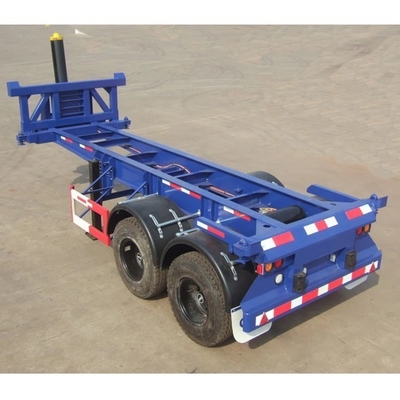 Dual Line Braking System 3-Axle 40-Foot Container Transport Skeleton Trailer Semi-Trailer