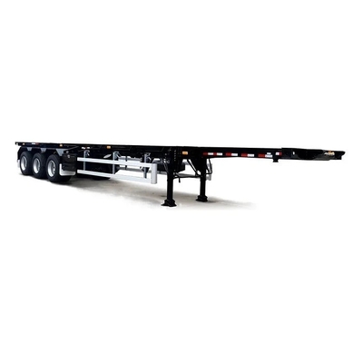 Dual Line Braking System 3-Axle 40-Foot Container Transport Skeleton Trailer Semi-Trailer