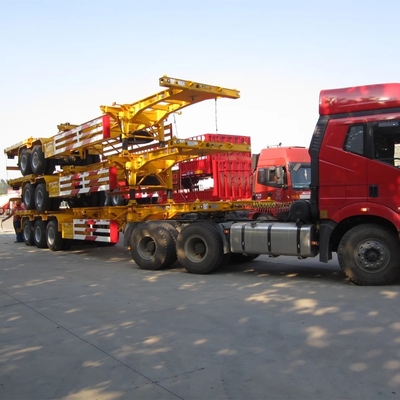 3-Axle 40-Foot Container Skeleton Chassis Semi-Trailer and Low Total Cost of Ownership