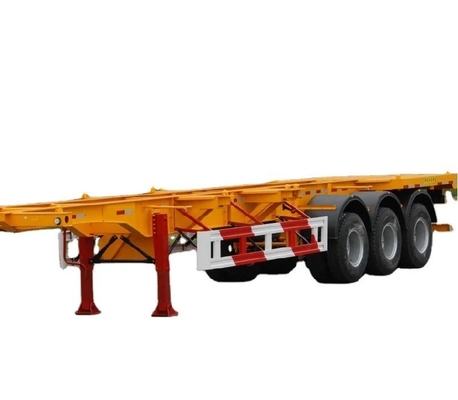 3-Axle 40-Foot Container Skeleton Chassis Semi-Trailer and Low Total Cost of Ownership