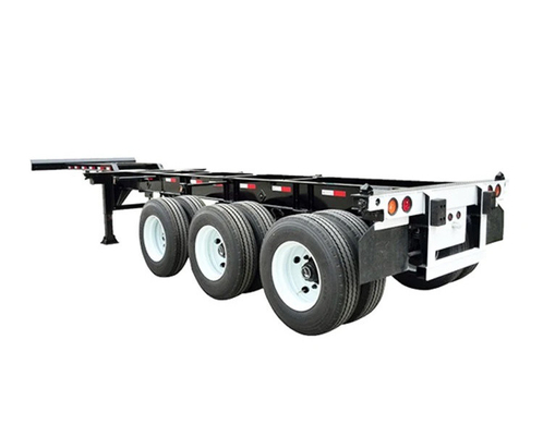 3-Axis Skeleton Container Semi-Trailer for 20 Feet to 40 Feet Extended Container Chassis