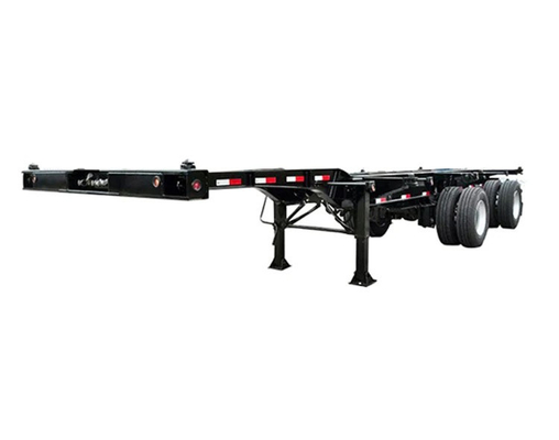 3-Axis Skeleton Container Semi-Trailer for 20 Feet to 40 Feet Extended Container Chassis