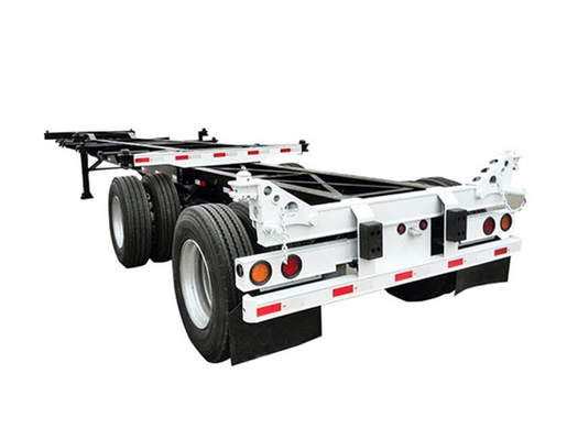 3-Axis Skeleton Container Semi-Trailer for 20 Feet to 40 Feet Extended Container Chassis