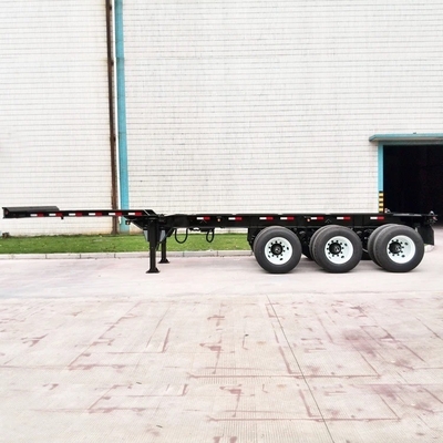 3-Axis Skeleton Container Semi-Trailer for 20 Feet to 40 Feet Extended Container Chassis