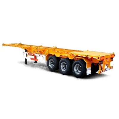 2/3/4 Axles Skeleton Frame Chassis Container Trailer with Multi-link Suspension System