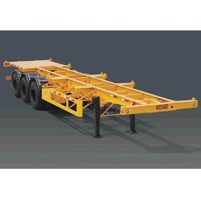2/3/4 Axles Skeleton Frame Chassis Container Trailer with Multi-link Suspension System