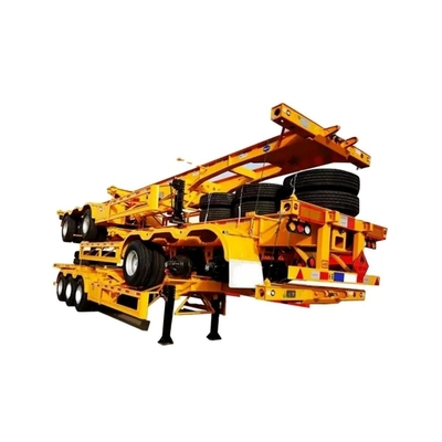 Customizable Shandong Made Frame Skeleton Semi-Trailer for 40 FT Container Transport