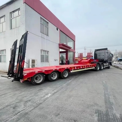 CCC ISO 40 Ton Heavy Duty Gooseneck Low Loader/Bed Truck Trailer with 2.5 Tons Capacity