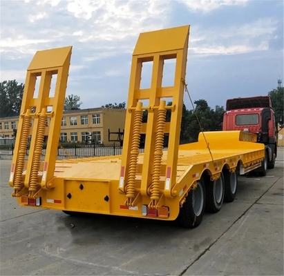 CCC ISO 40 Ton Heavy Duty Gooseneck Low Loader/Bed Truck Trailer with 2.5 Tons Capacity