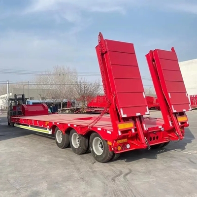 CCC ISO 40 Ton Heavy Duty Gooseneck Low Loader/Bed Truck Trailer with 2.5 Tons Capacity