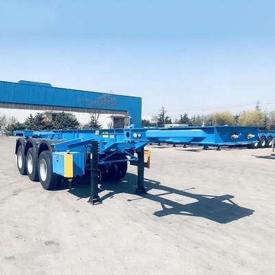 Dual Line Braking System Immobilize Design Semi-Trailer for 20/40/45 FT Containers