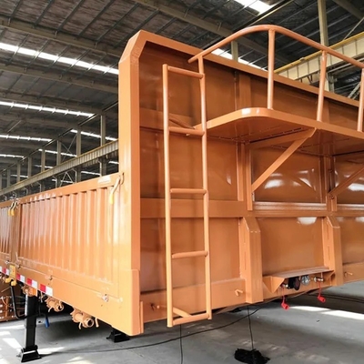 ABS Anti-lock Braking System 60 Tons Bulk Cargo Multi-Function Side Wall Semi-Trailer