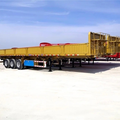 ABS Anti-lock Braking System 60 Tons Bulk Cargo Multi-Function Side Wall Semi-Trailer