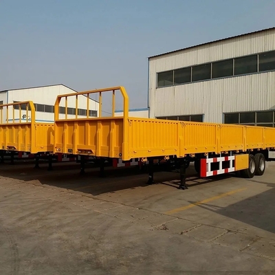 ABS Anti-lock Braking System 60 Tons Bulk Cargo Multi-Function Side Wall Semi-Trailer