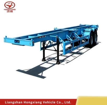 Multi-link Type Semi Trailer Container Chassis Trailer with Dual Line Braking System