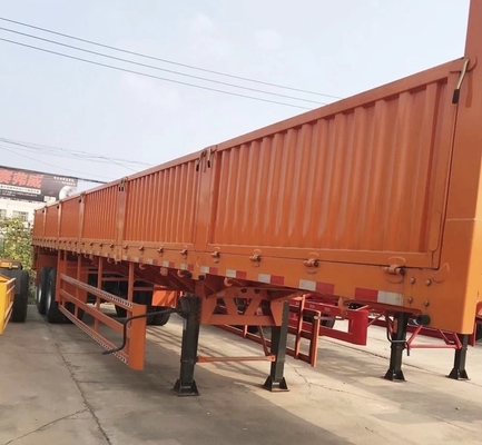 Tire Number 8.12.16 EHL9400TPB 3-Axle 40-80 Ton Sidewall Fence Trailer Semi-Trailer