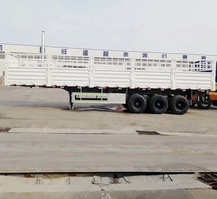 3-Axle 40-80 Ton Cargo Sidewall Livestock Fence Trailer Semi-Trailer for Requirements