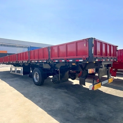 3-Axis Dump Trailer Side Wall Dump Truck Semi Trailer with 1 Year After-sales Service