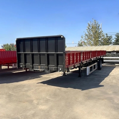 3-Axis Dump Trailer Side Wall Dump Truck Semi Trailer with 1 Year After-sales Service