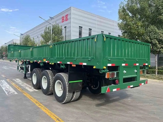 5.5 Tons 3-Axis Sidewall Multi-Function Dump Semi-Trailer for Heavy-Duty Applications