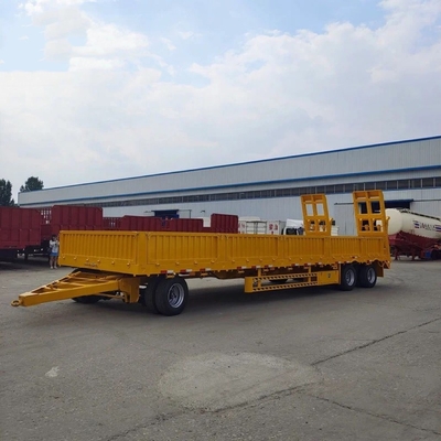 5.5 tons Light Duty 3-Axis Sidewall Multi-Function Tractor Hydraulic Ladder Semi-Trailer